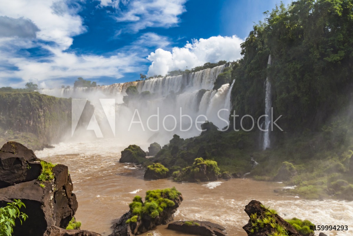 Cataratas Del Iguaz Park Narodowy Iguaz Argentyna De Wallmural ...